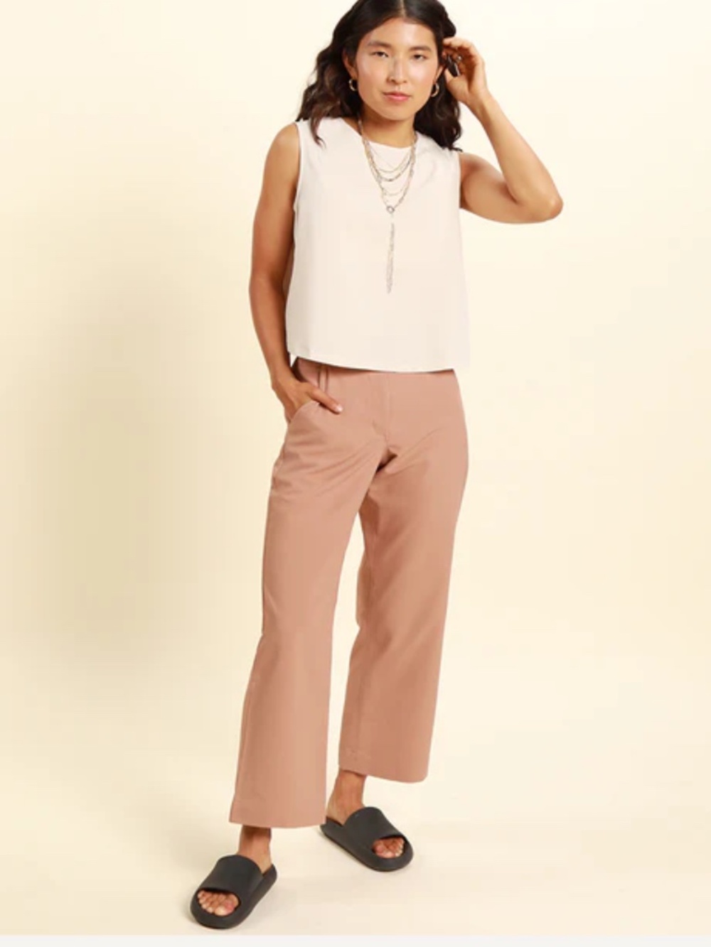 Wayre - Jetsetter Stretch Trouser -  SIZE 8 Tall